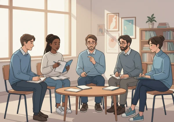 Respectful moral discussion circle